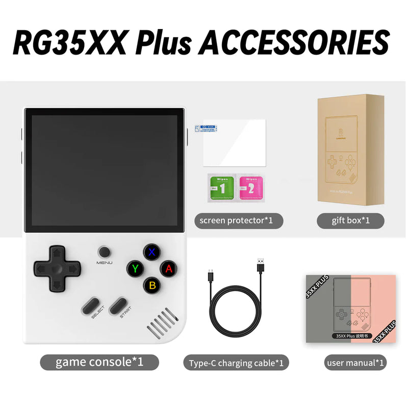 Consola emulador anbernic RG35XX PLUS de 128 gb emulador de ps1 psps nds y muchos mas