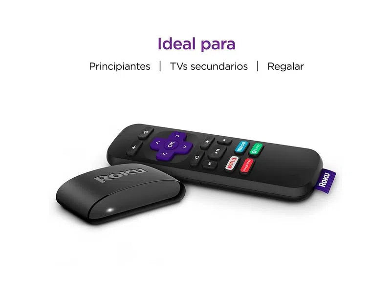 Roku Express 3960r Hd Dispositivo De Streaming tu tv en smart tv con Control Remoto Estándar