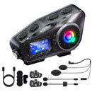 Intercomunicador de Moto Bluetooth Q58 MAX Pantalla LCD, Radio FM, MP3, IPX65
