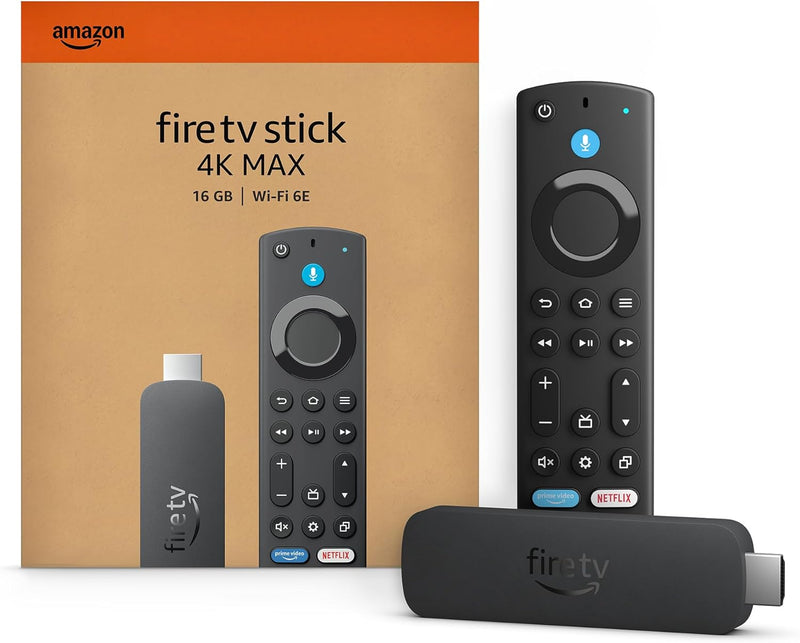 Amazon Fire TV Stick 4K Max – Streaming Ultra HD rápido y potente para tu TV