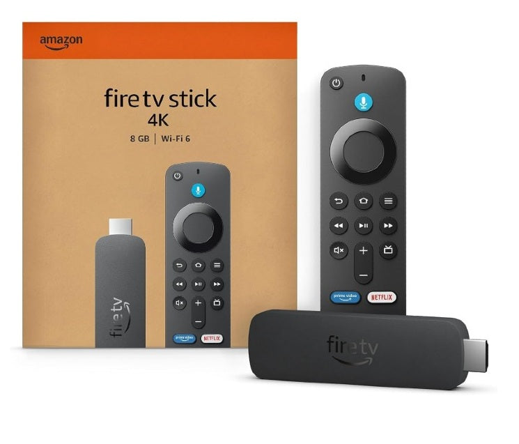 Amazon Fire TV Stick 4K – Streaming Ultra HD rápido y fácil para tu TV