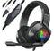 Audífonos Gamer Diadema Inalámbrica Onikuma K19 Luz Rgb Led Para Xbox PS5 Pc