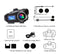 Intercomunicador de Moto Bluetooth Q58 MAX Pantalla LCD, Radio FM, MP3, IPX65