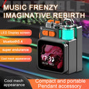 Parlante Metalico Bluetooth Con Pantalla Tactil Dk08 Rgb