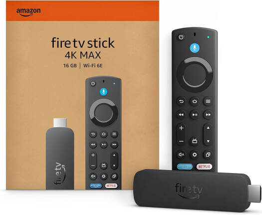 Amazon Fire TV Stick 4K Max – Streaming Ultra HD rápido y potente para tu TV