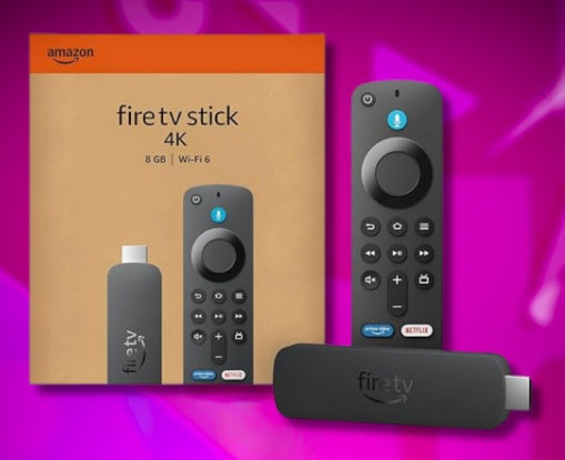 Amazon Fire TV Stick 4K – Streaming Ultra HD rápido y fácil para tu TV