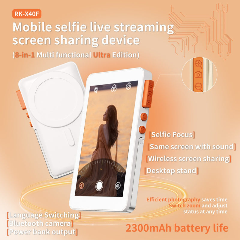 Pantalla Externa Magsafe Selfie Fhd Compatible Con iPhone