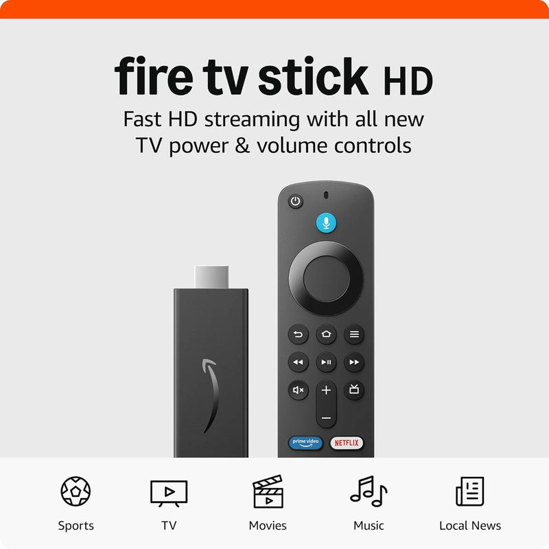 Amazon Fire TV Stick HD – Convierte tu TV en Smart TV