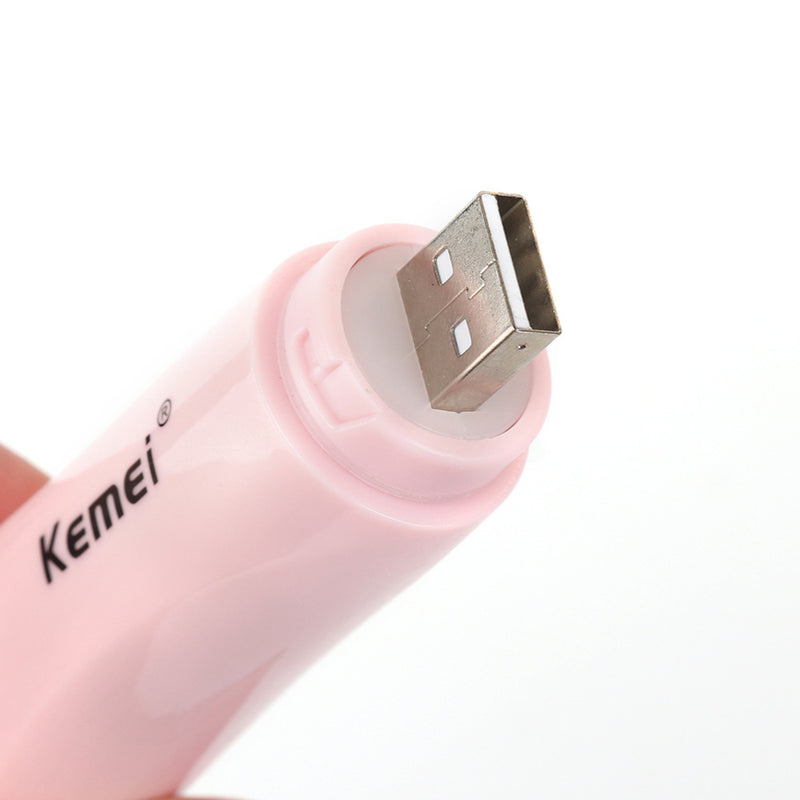 DEPILADOR RECARGABLE USB 4 EN 1 KEMEI KM-2715