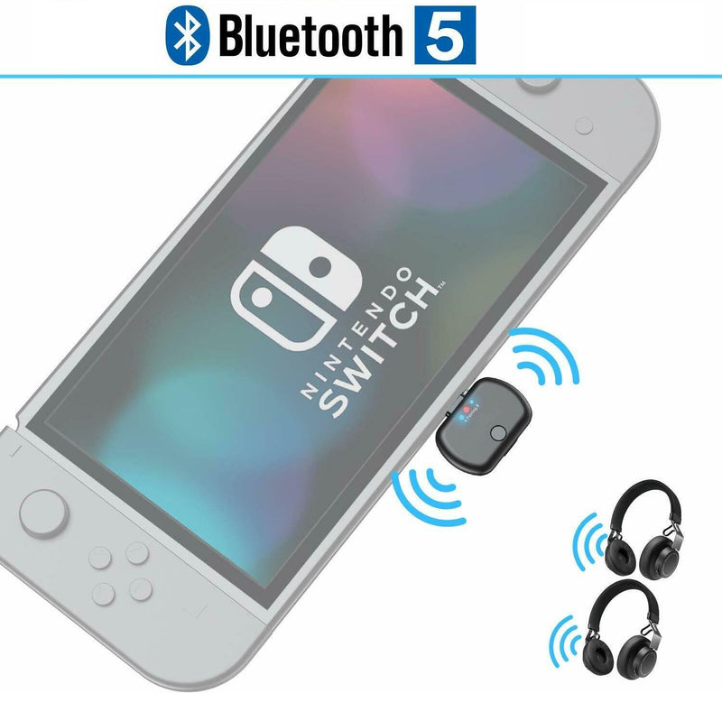 Adaptador De Audio Bluetooth Transmisor Para Televisor y Nintendo Switch